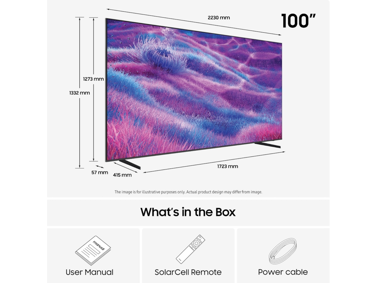 Samsung 100" QN80F Neo QLED 4K Smart TV (2025) -B-Grade Demo TV/projektor