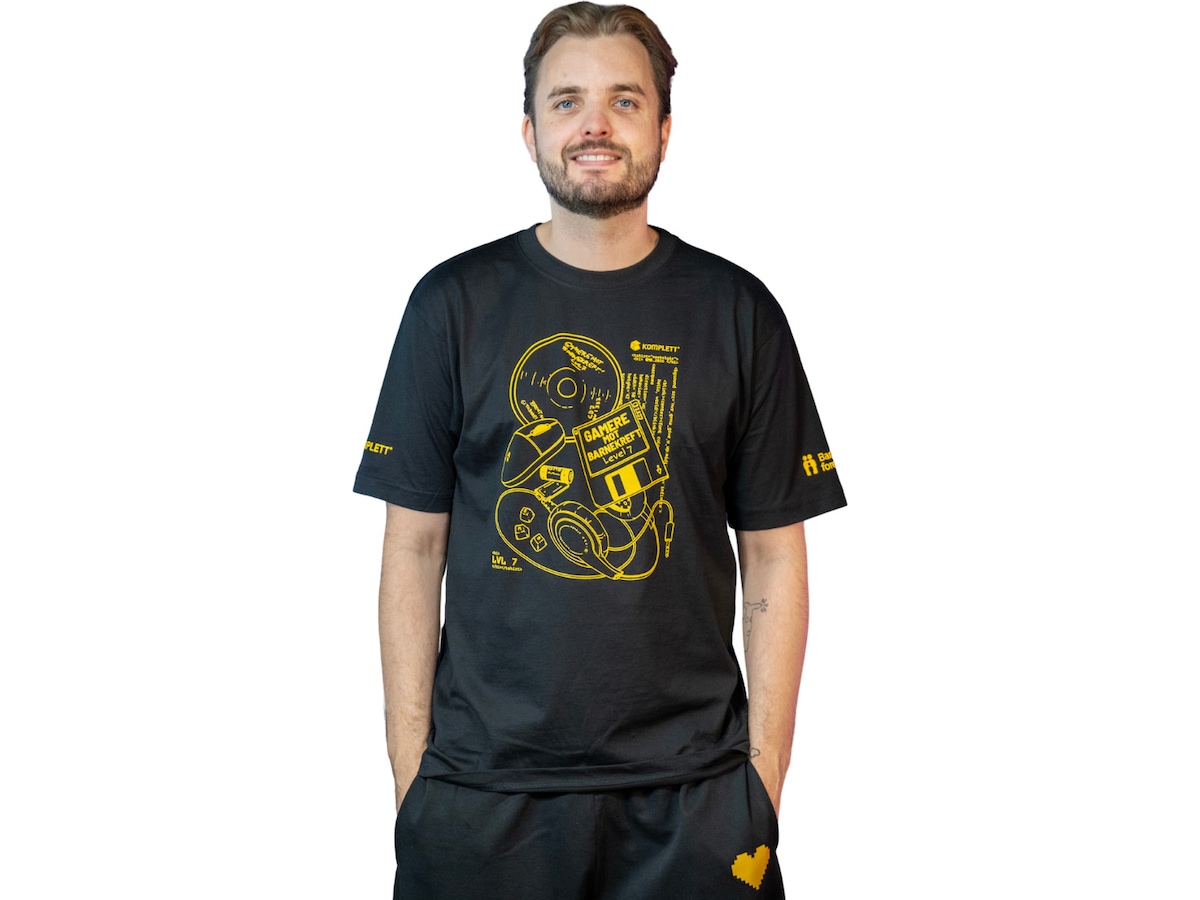 Gamere Mot Barnekreft T-skjorte M Merchandise