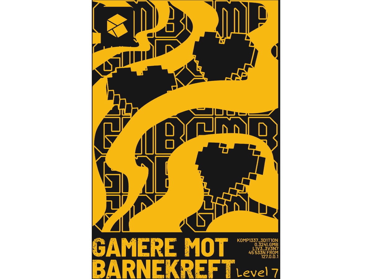 Gamere Mot Barnekreft Full GMB Drip bundle 2XL Merchandise
