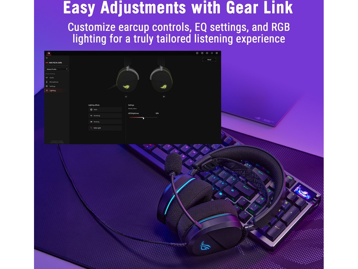 Asus ROG PELTA CORE kablet gamingheadset Gamingheadset