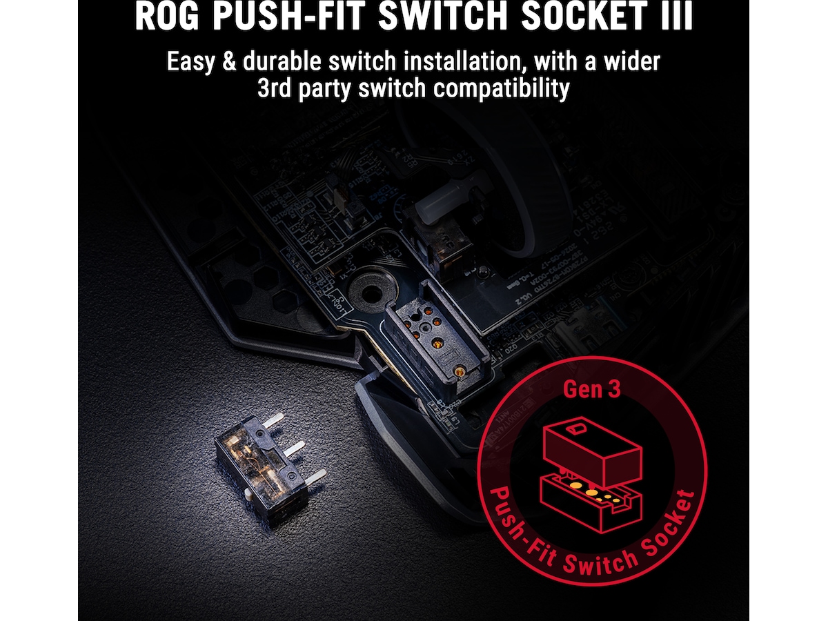 ASUS ROG Spatha X 65K Gamingmus Gamingmus
