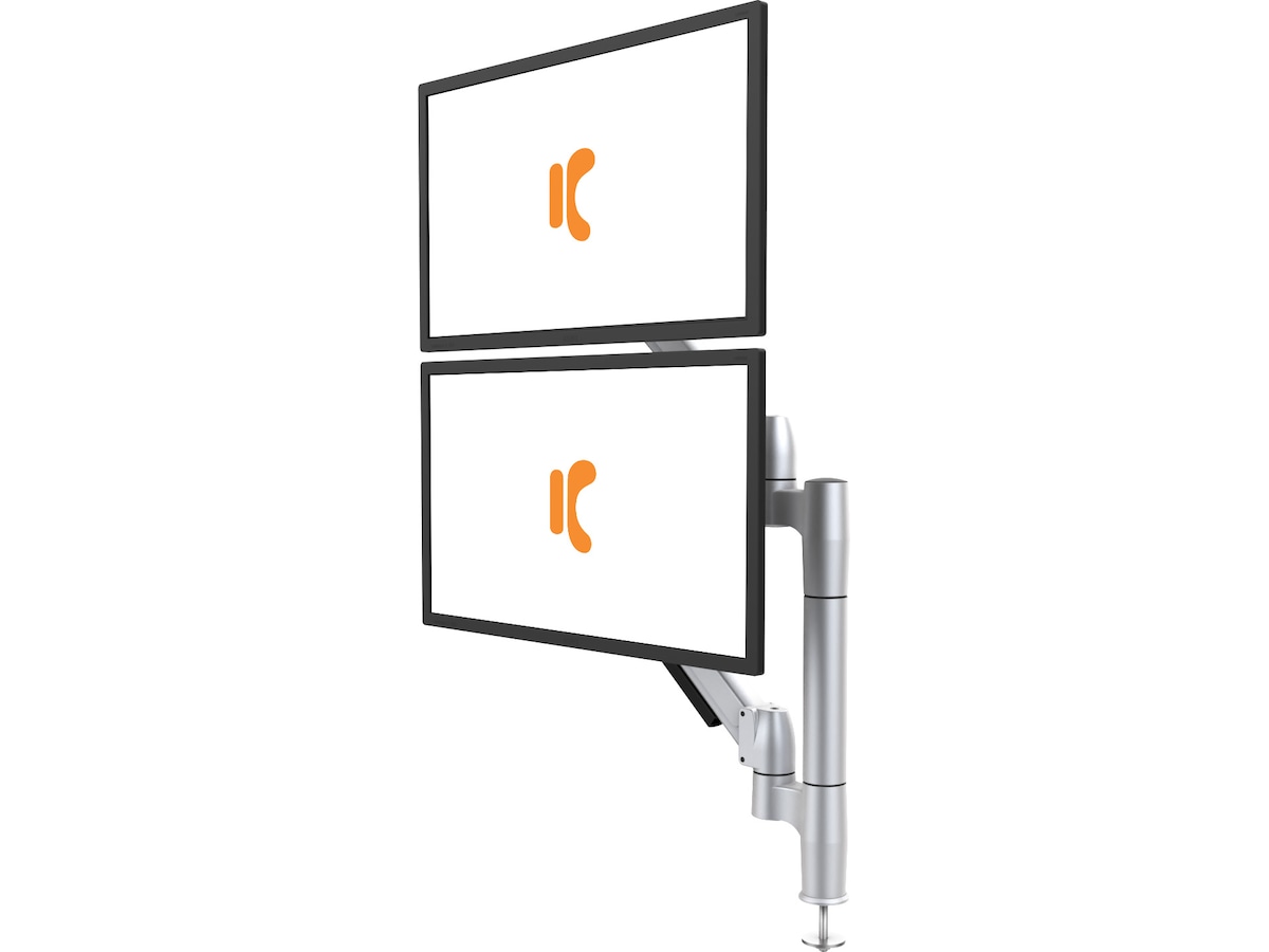 Kenson SpaceArm S7 vertikal gassarm (sølv) Skjermstativ og skjermfeste