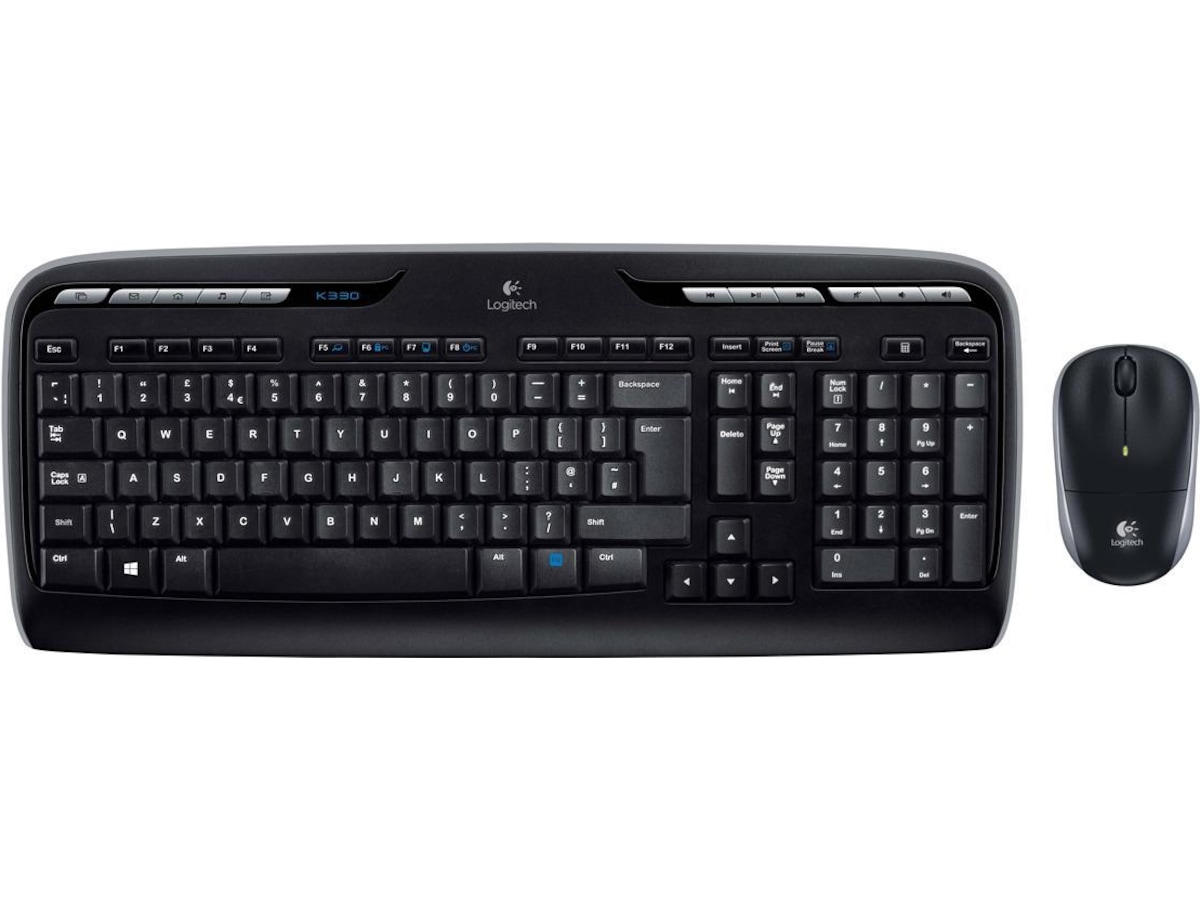 Logitech MK330 Combo Trådløs Mus & tastatur -kombipakker