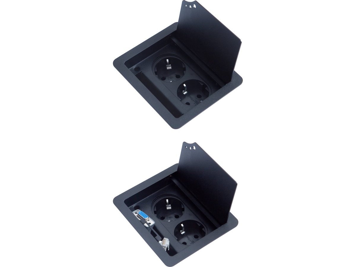 Kenson Cable Support Micro (sort) Tilbehør til arbeidssteder og avlukker