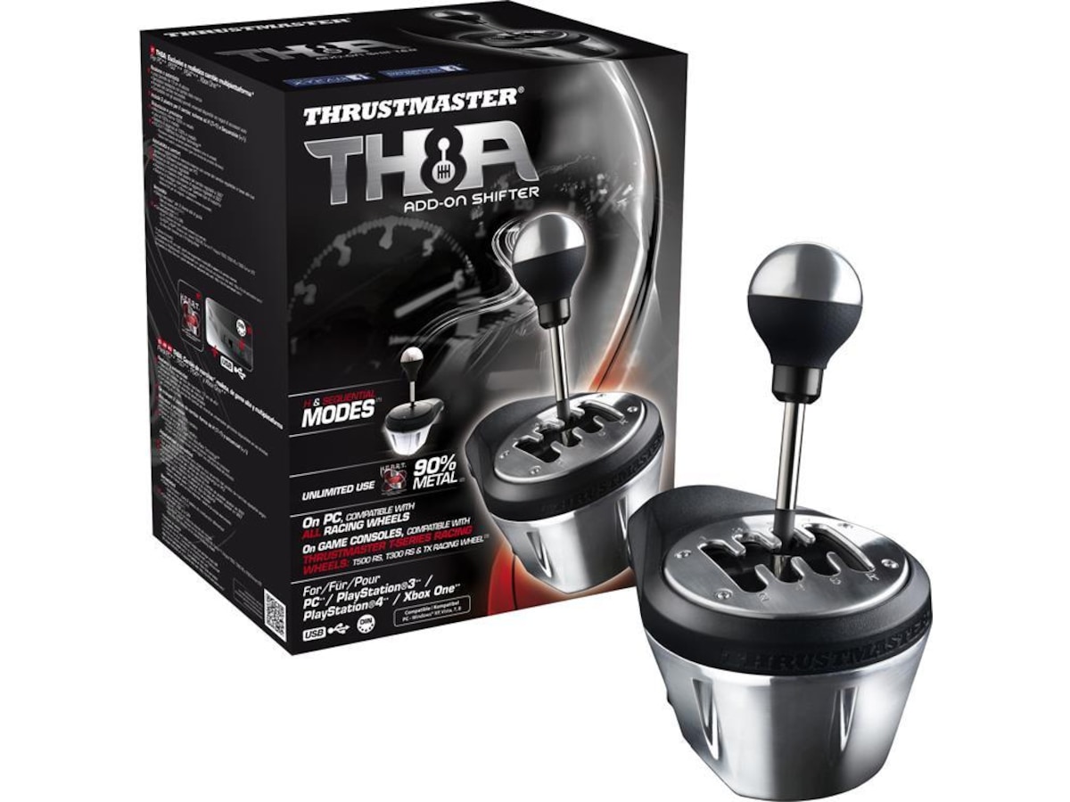 Thrustmaster TH8A Shifter Ratt og pedaler