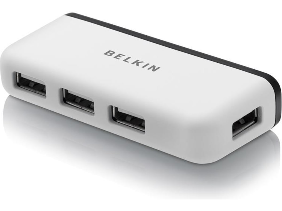 Belkin 4 port Travel-HUB Dockingstasjon & USB-HUB