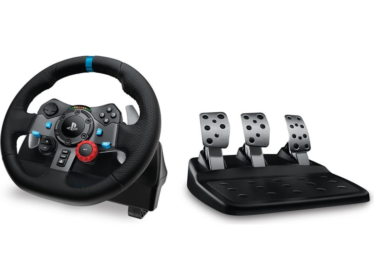 Logitech G29 Driving Force Racing PS4/PS5/PC Ratt og pedaler