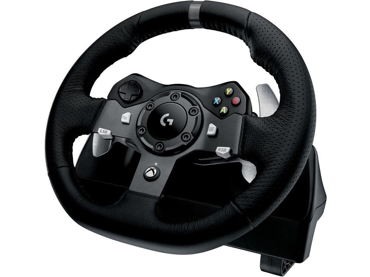 Logitech G920 Driving Force Racing Ratt og pedaler