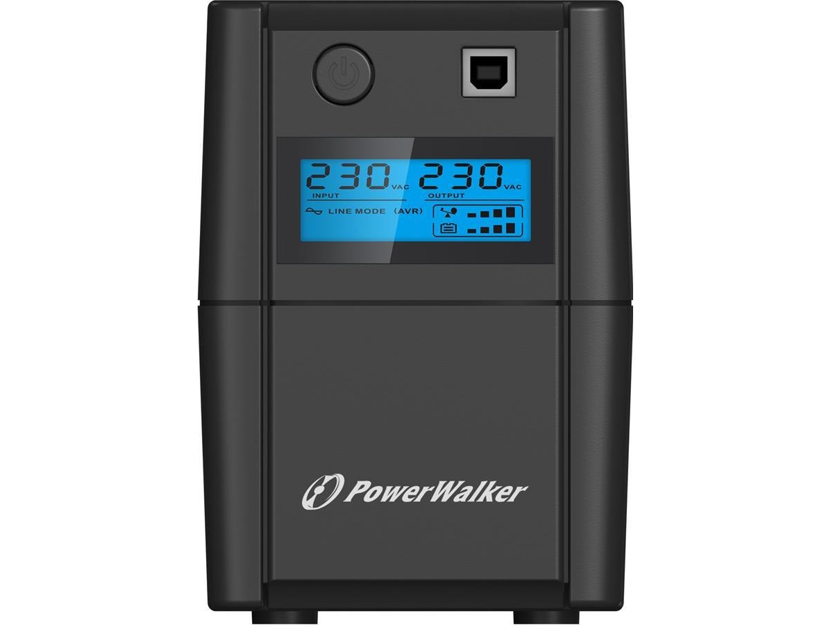 BlueWalker PW UPS VI 650 SHL UPS og UPS-batteri