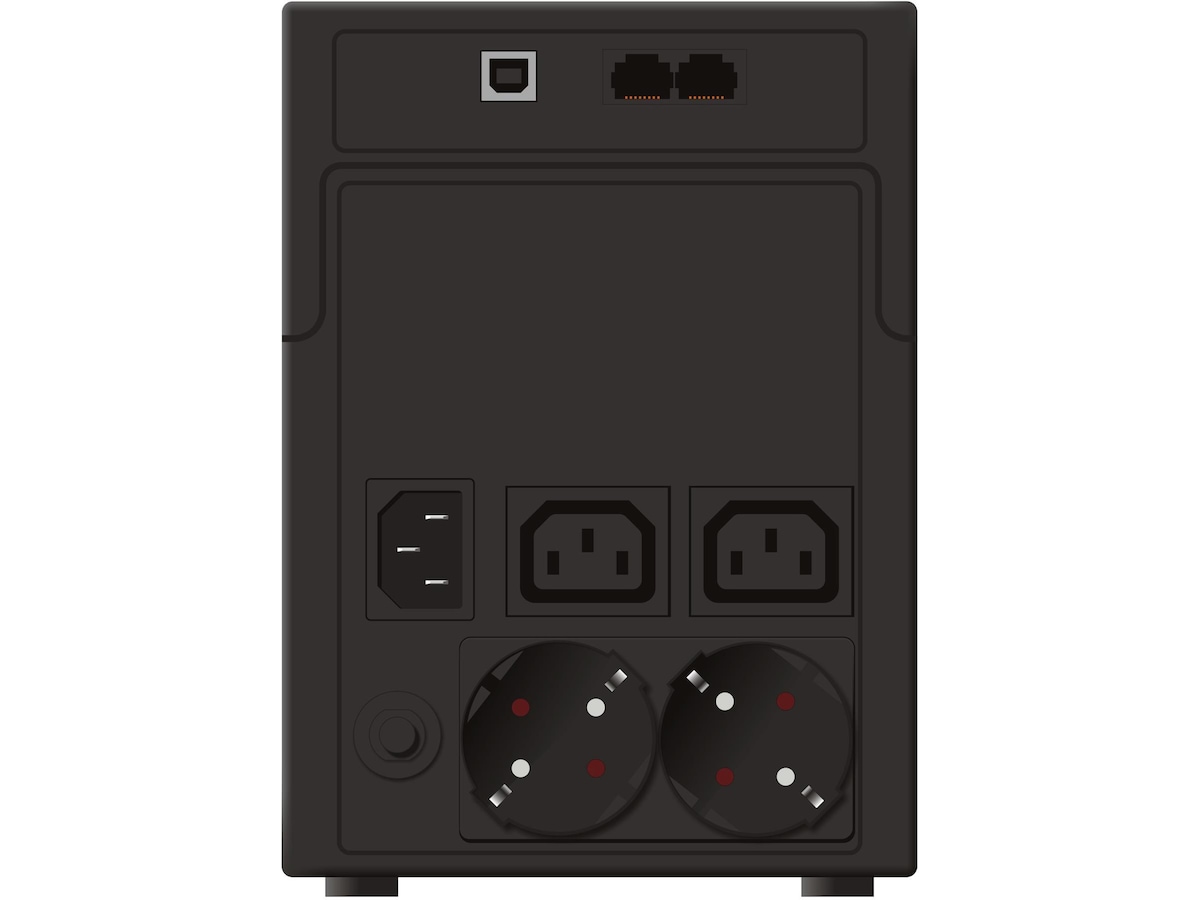BlueWalker PW UPS VI 2200 SHL UPS og UPS-batteri