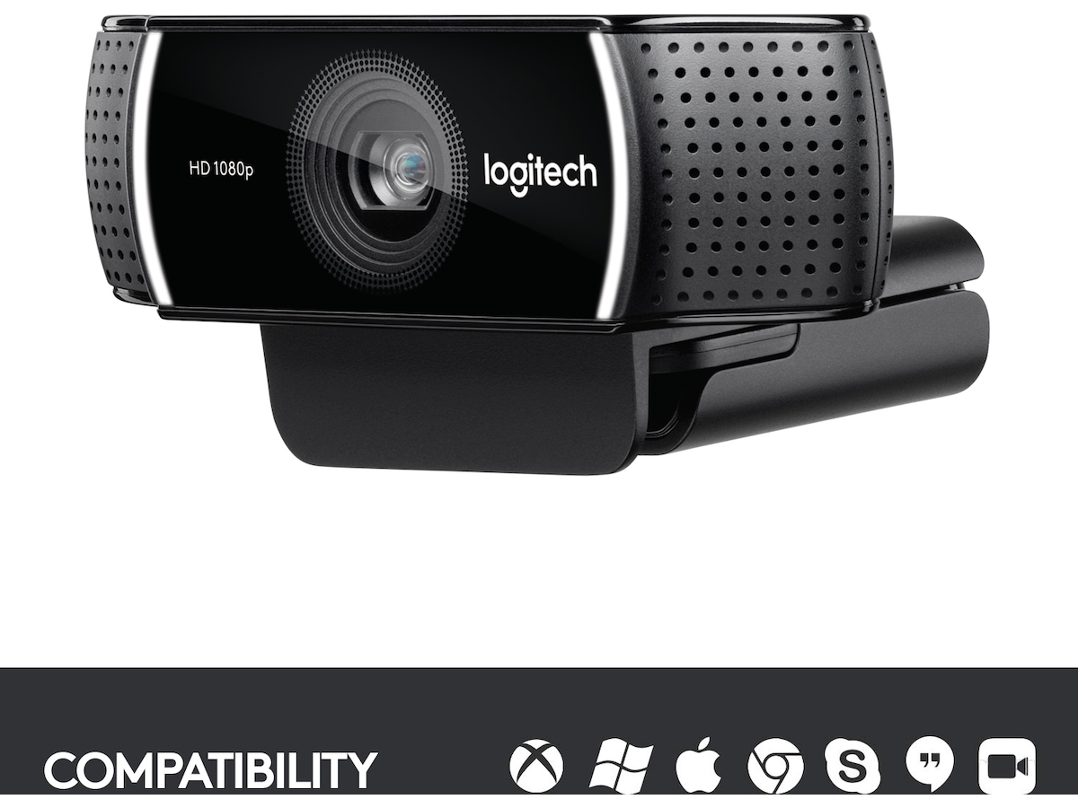 Logitech C922 30FPS 1080P Professionel Streaming Webkamera Webkamera