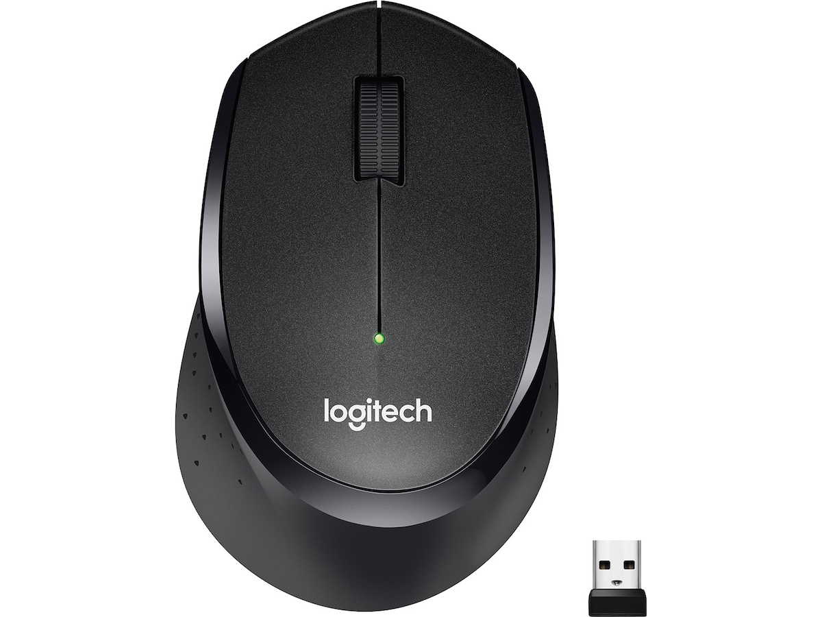 Logitech M330 Silent Plus Trådløs PC mus (sort) Mus