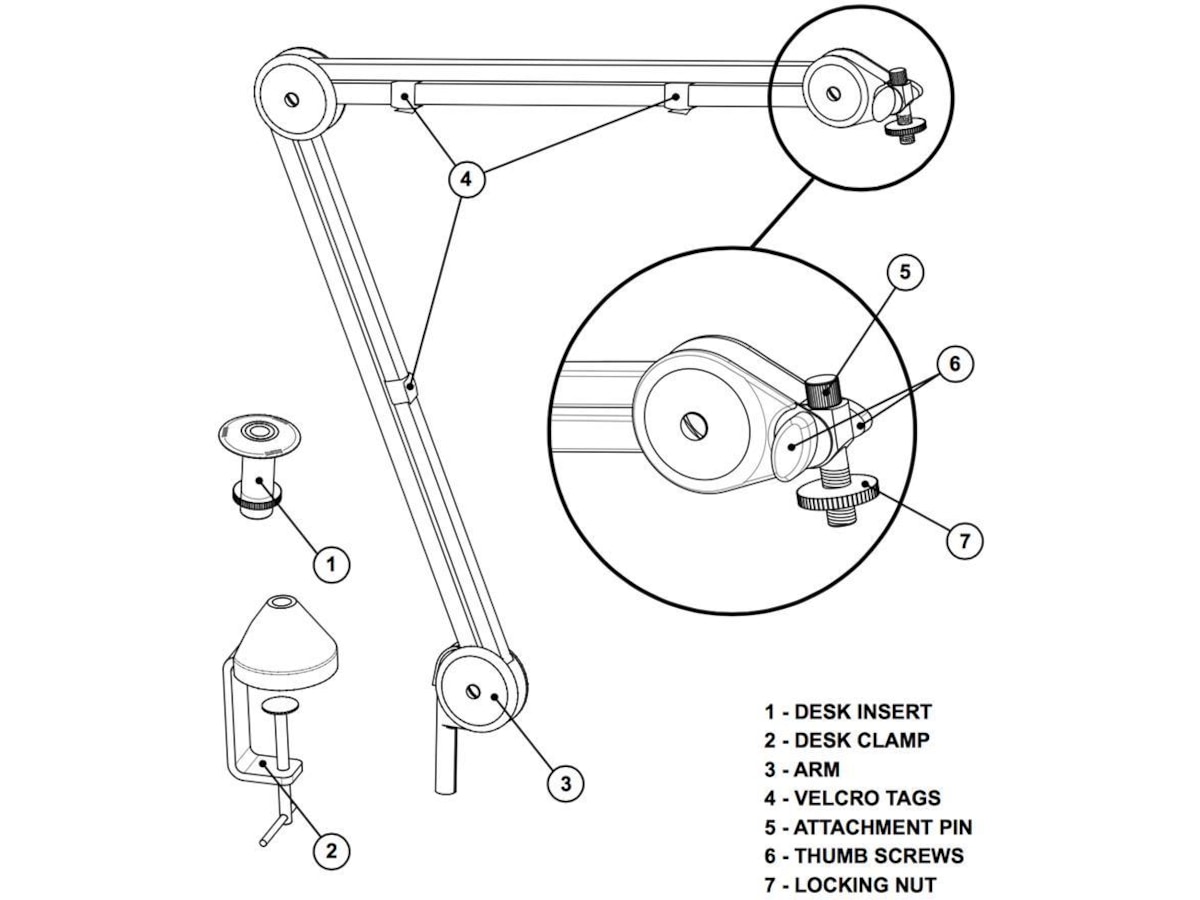 Røde PSA1 Studioarm Mikrofon