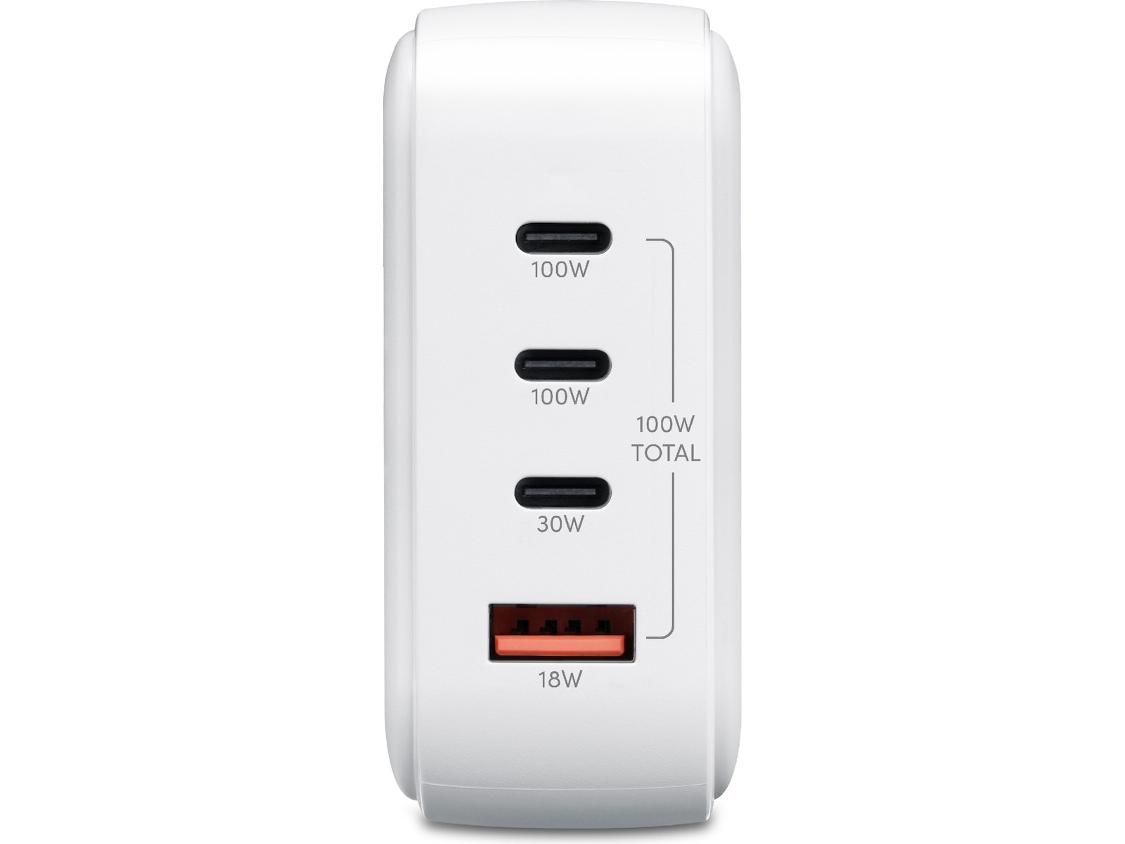 Andersson 100W Vegglader (hvit) Mobilladere