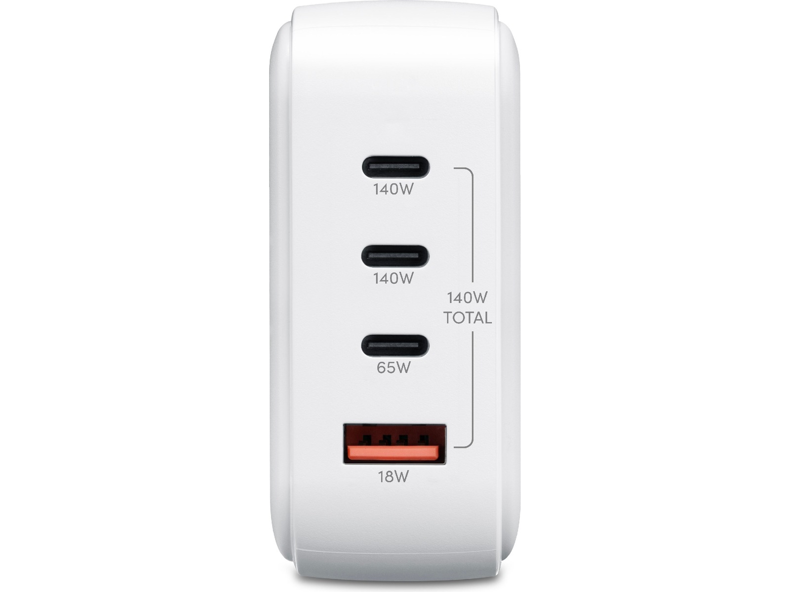 Andersson 140W Vegglader (hvit) Mobilladere