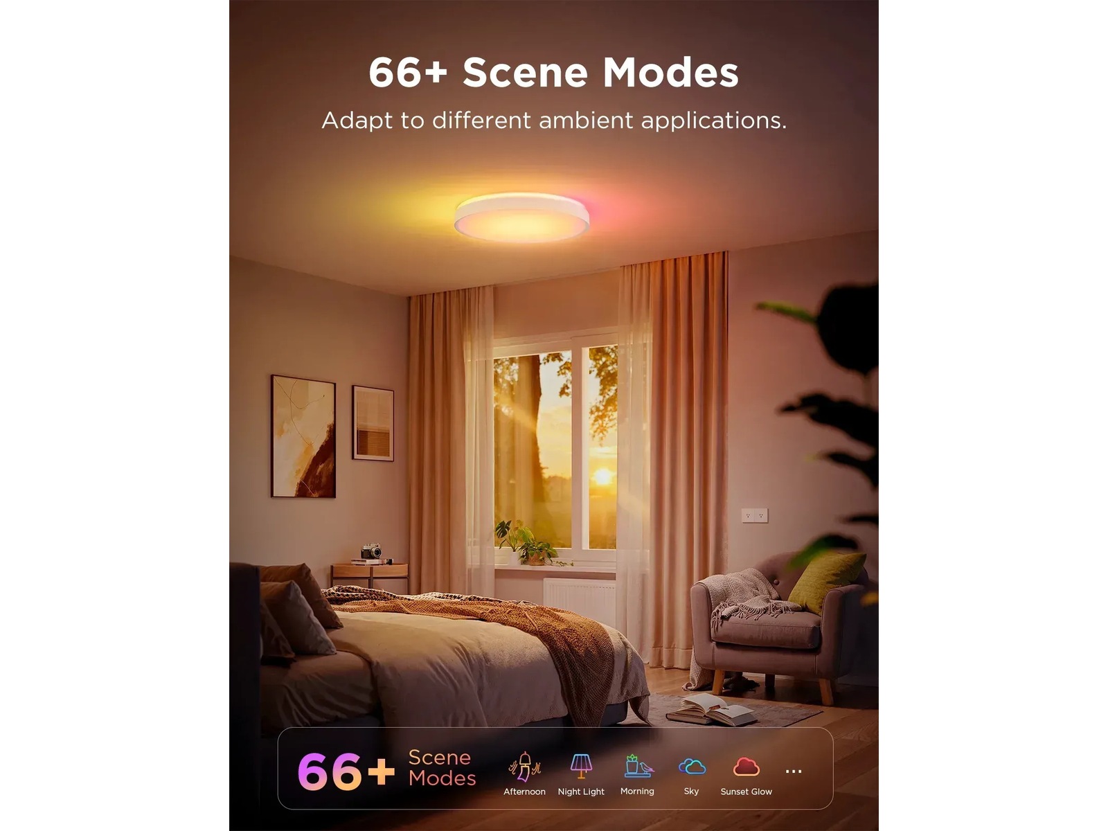 Govee Round Smart Ceiling Light 38cm Taklampe