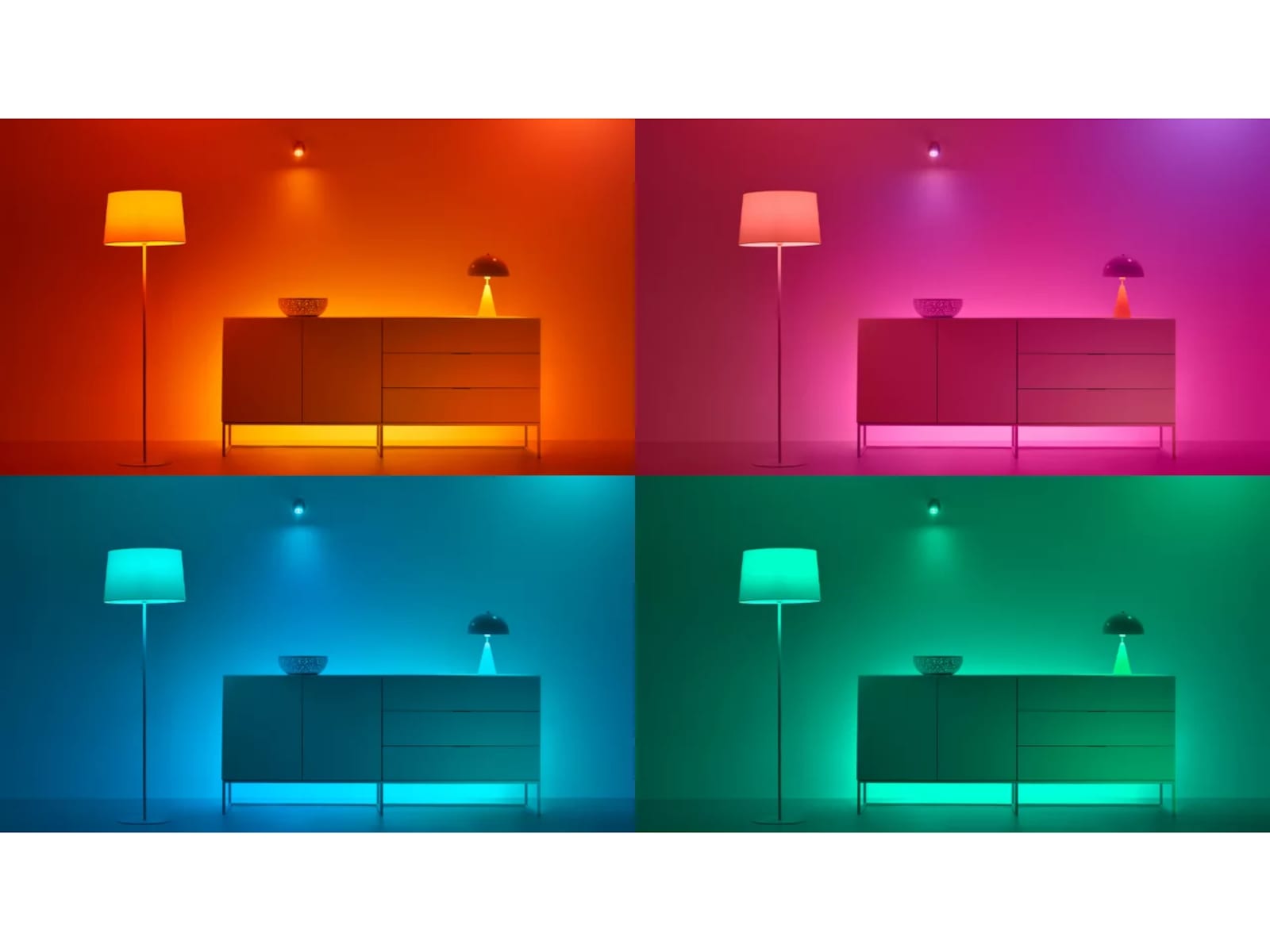 WiZ LED A-60 8,8W E27 RGB Lyspære Lyspærer & LED-pærer