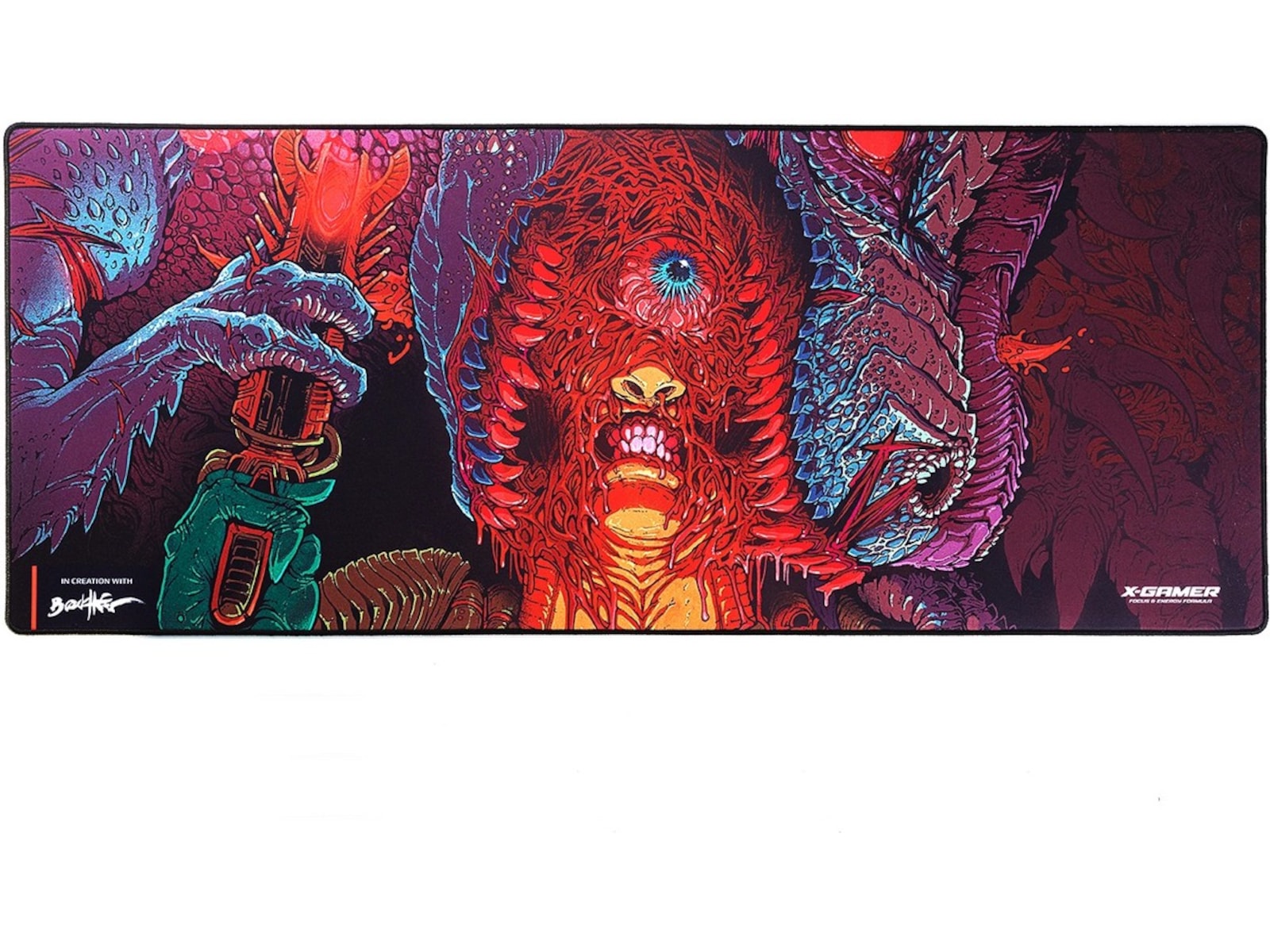 X-GAMER Rex Bite XXL Musematte Gamingmusematte