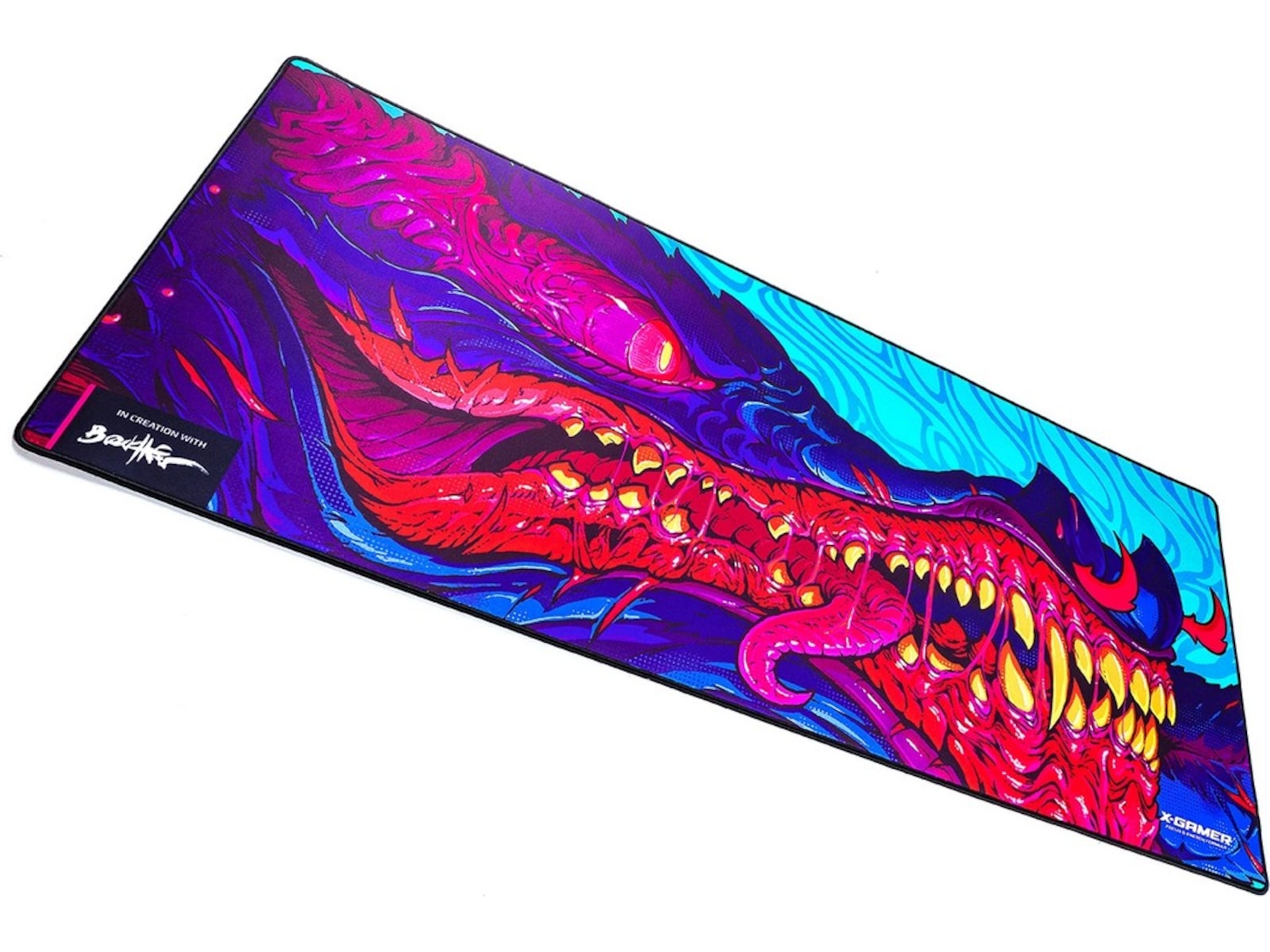 X-GAMER Dragon Fin XXL Musematte Gamingmusematte