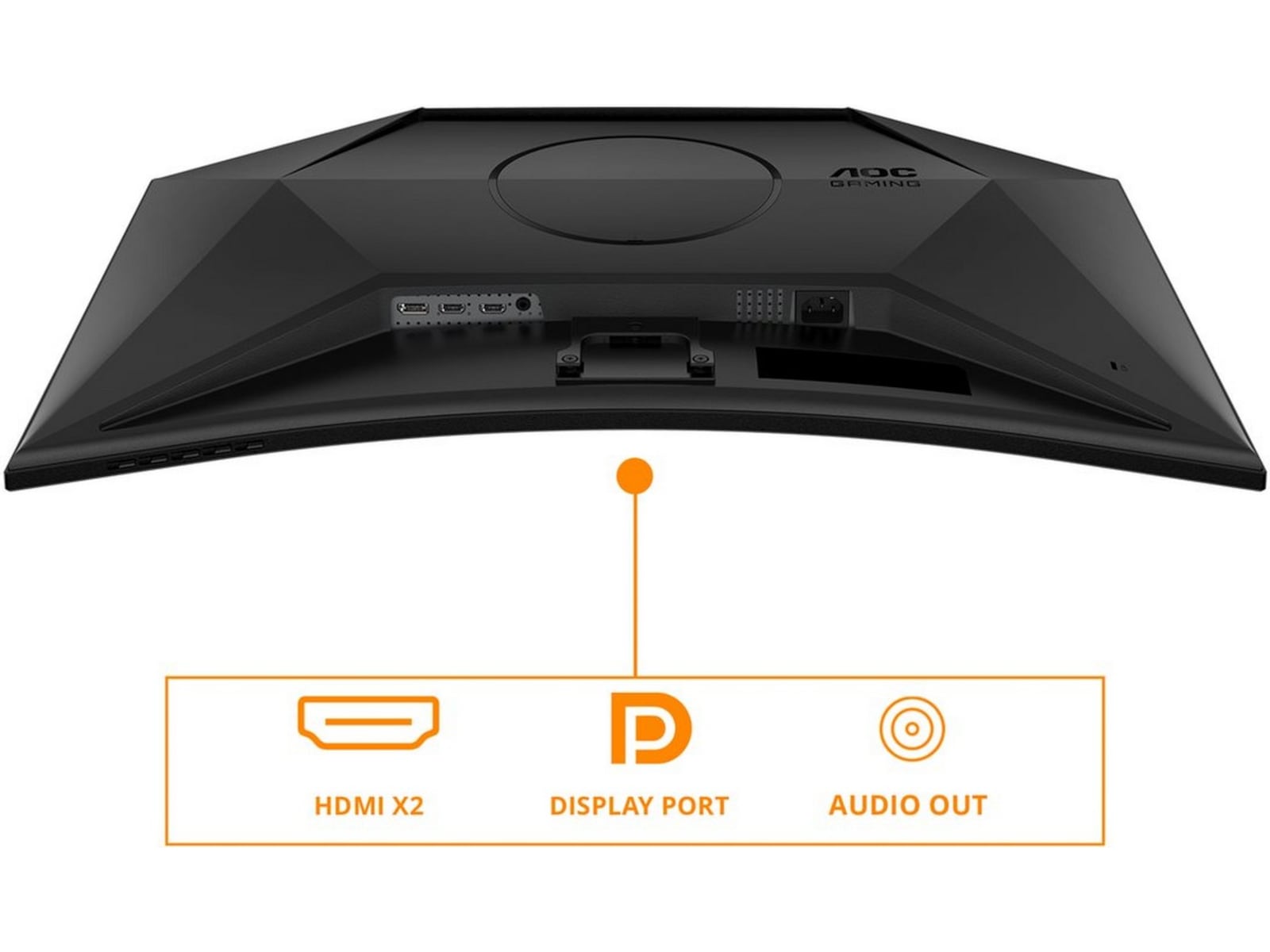 AOC 32" curved gamingskjerm CQ32G4VE Gamingskjermer