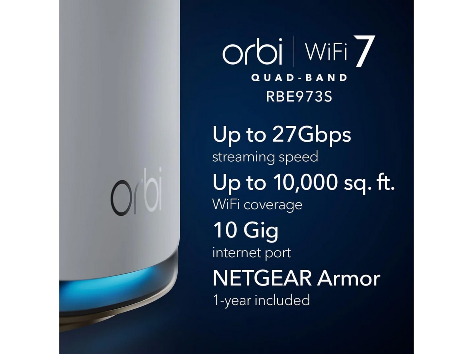 Netgear Orbi 970 mesh 3-pack Routere