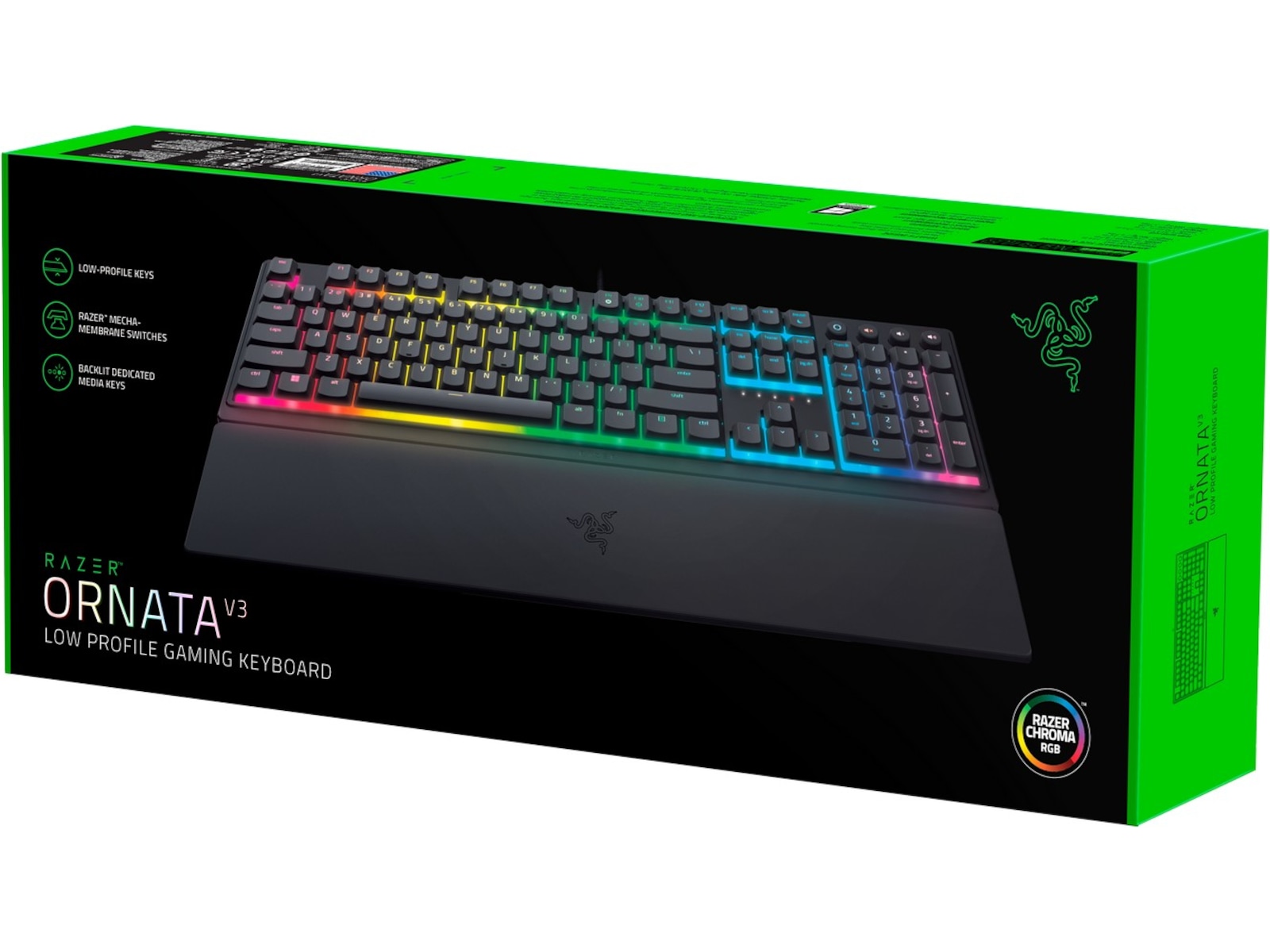 Razer Ornata V3 Gamingtastatur (sort) Gamingtastatur