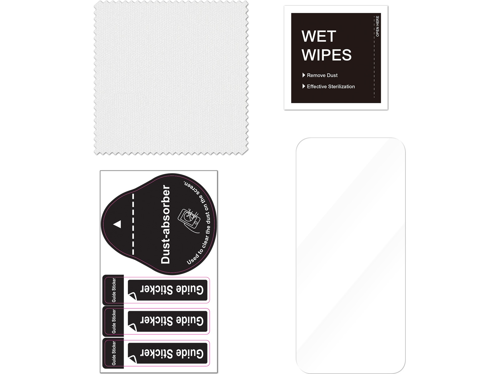 iiglo iPhone 15 Pro Max Skjermbeskytter Skjermbeskytter