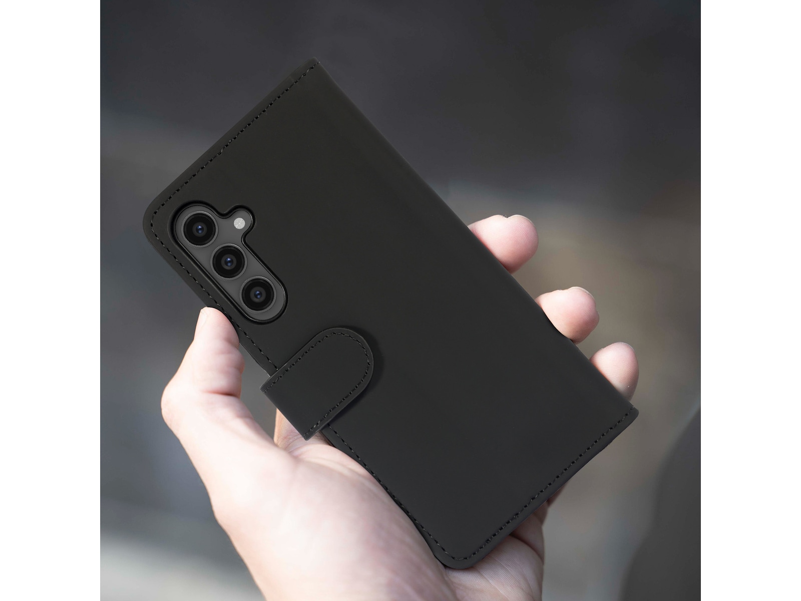 iiglo Galaxy S23 FE Lommebokdeksel (sort) Mobildeksel