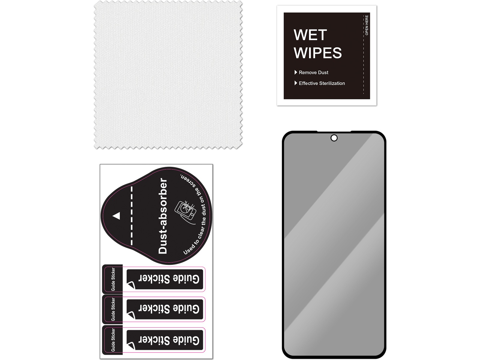 iiglo Galaxy S23 FE Privacy Skjermbeskytter Skjermbeskytter