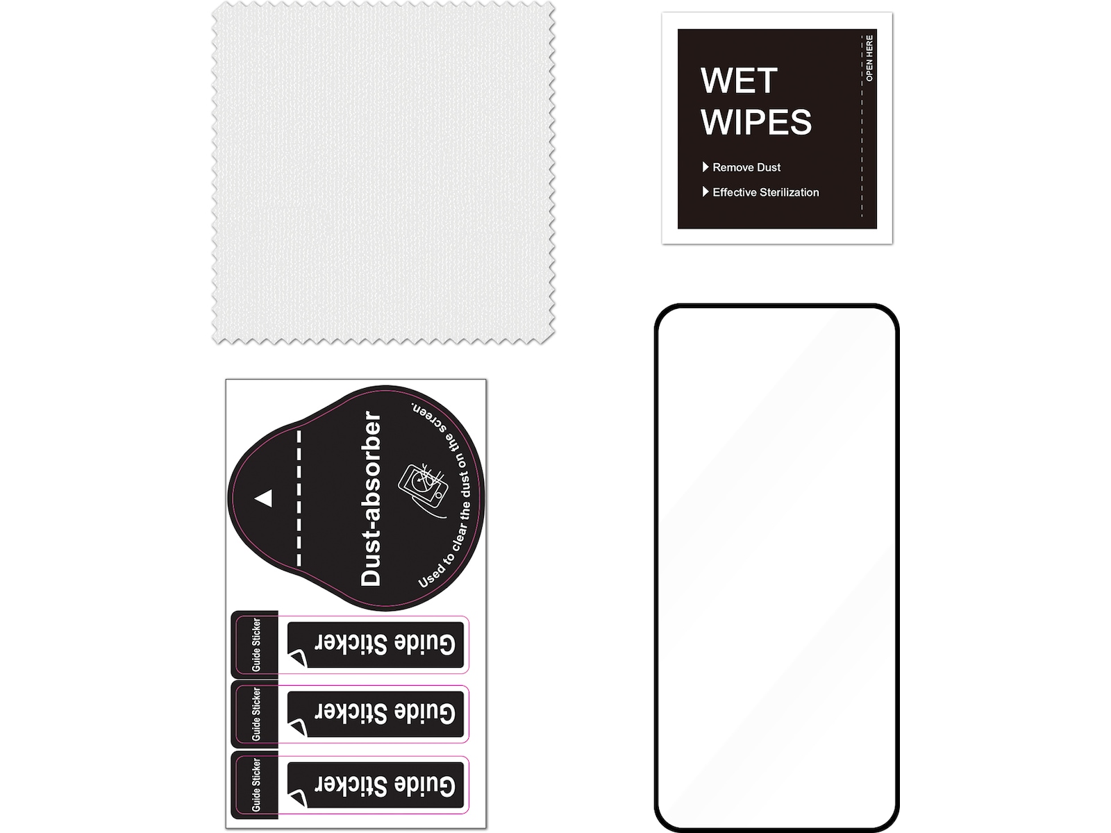 iiglo Galaxy A56 / A36 / S24 FE / S25 FE Glass skjermbeskytter Skjermbeskytter