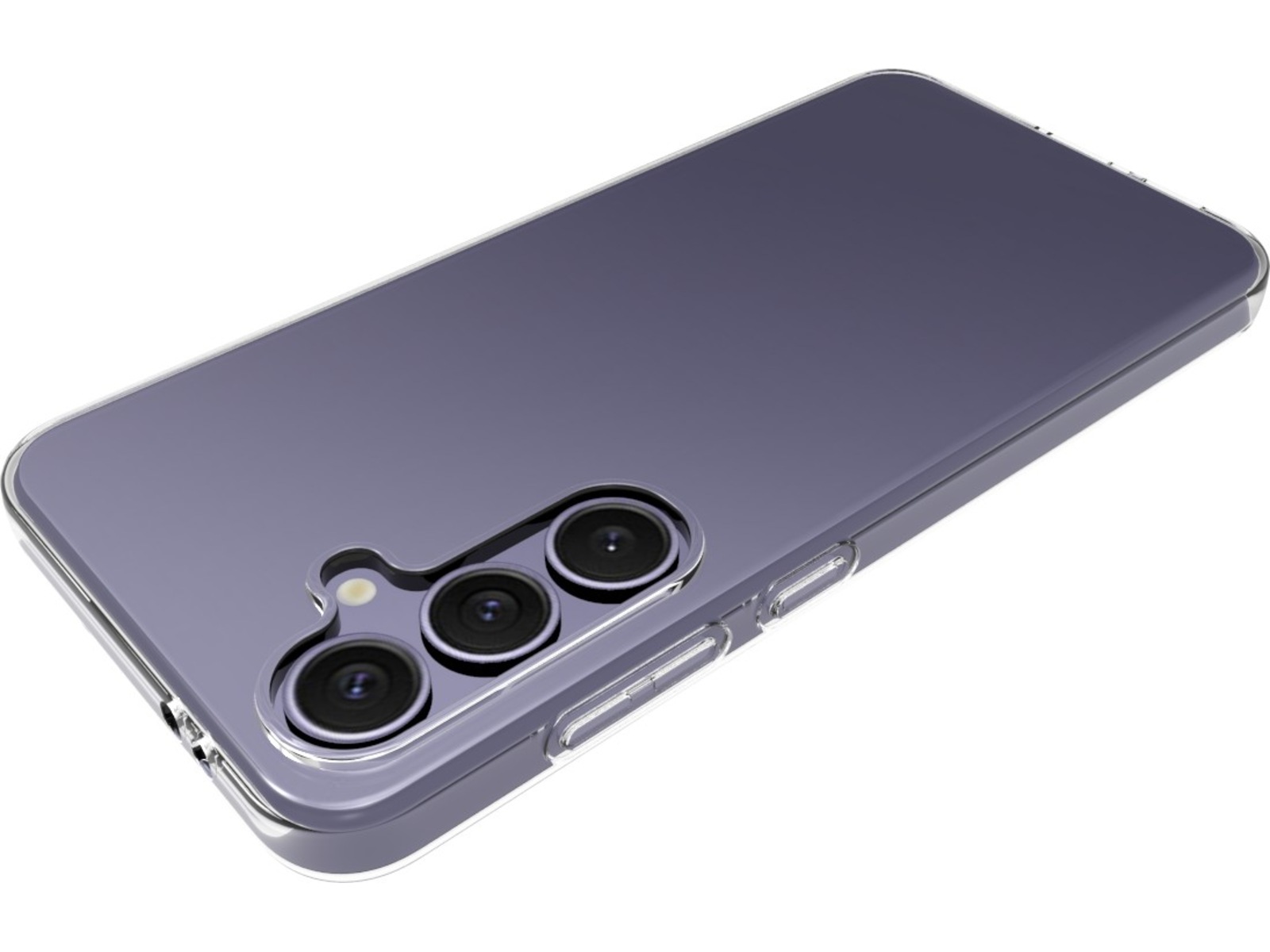 iiglo Galaxy S24 FE Silikondeksel (gjennomsiktig) Mobildeksel