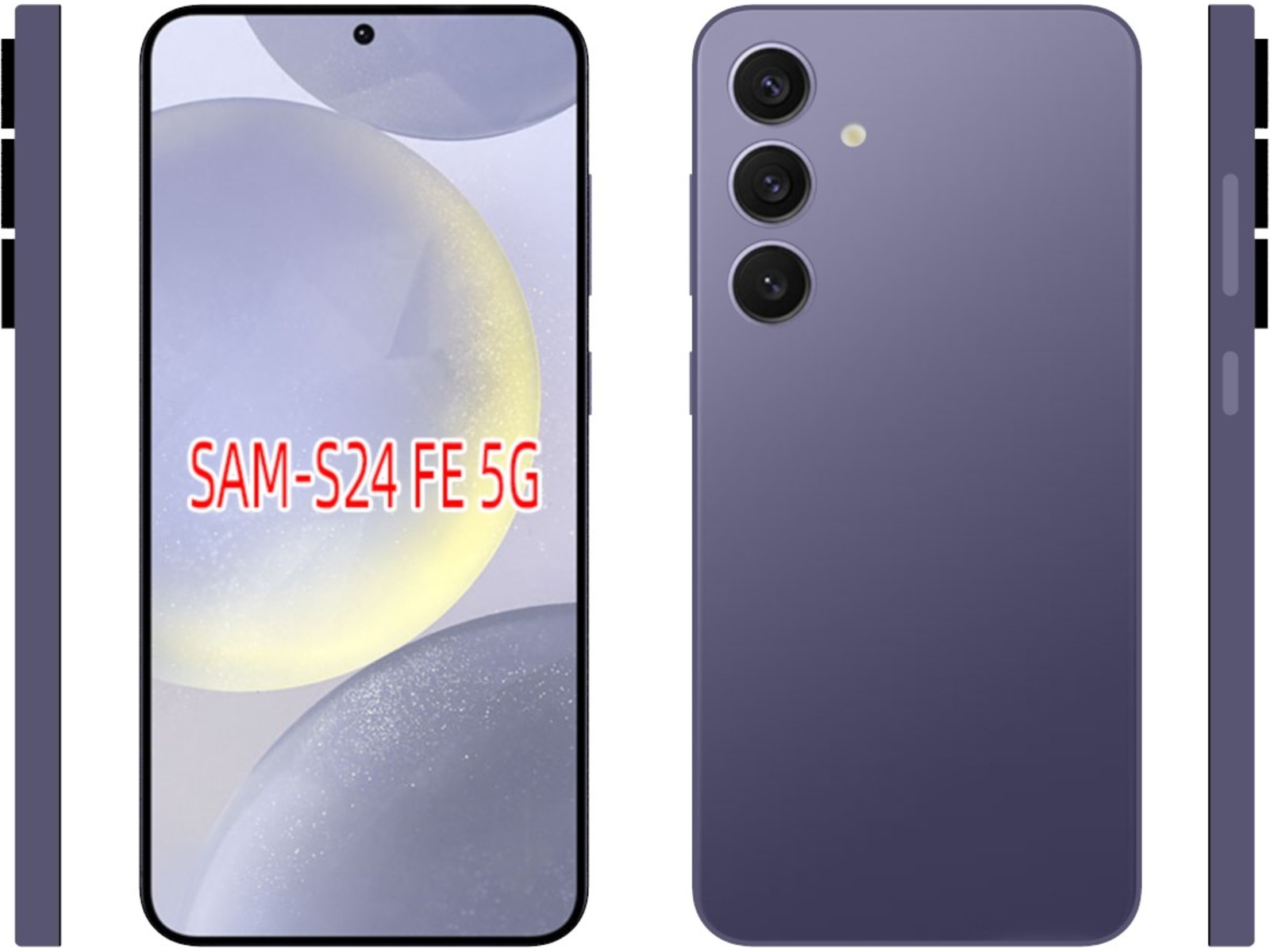 iiglo Galaxy S24 FE Silikondeksel (gjennomsiktig) Mobildeksel