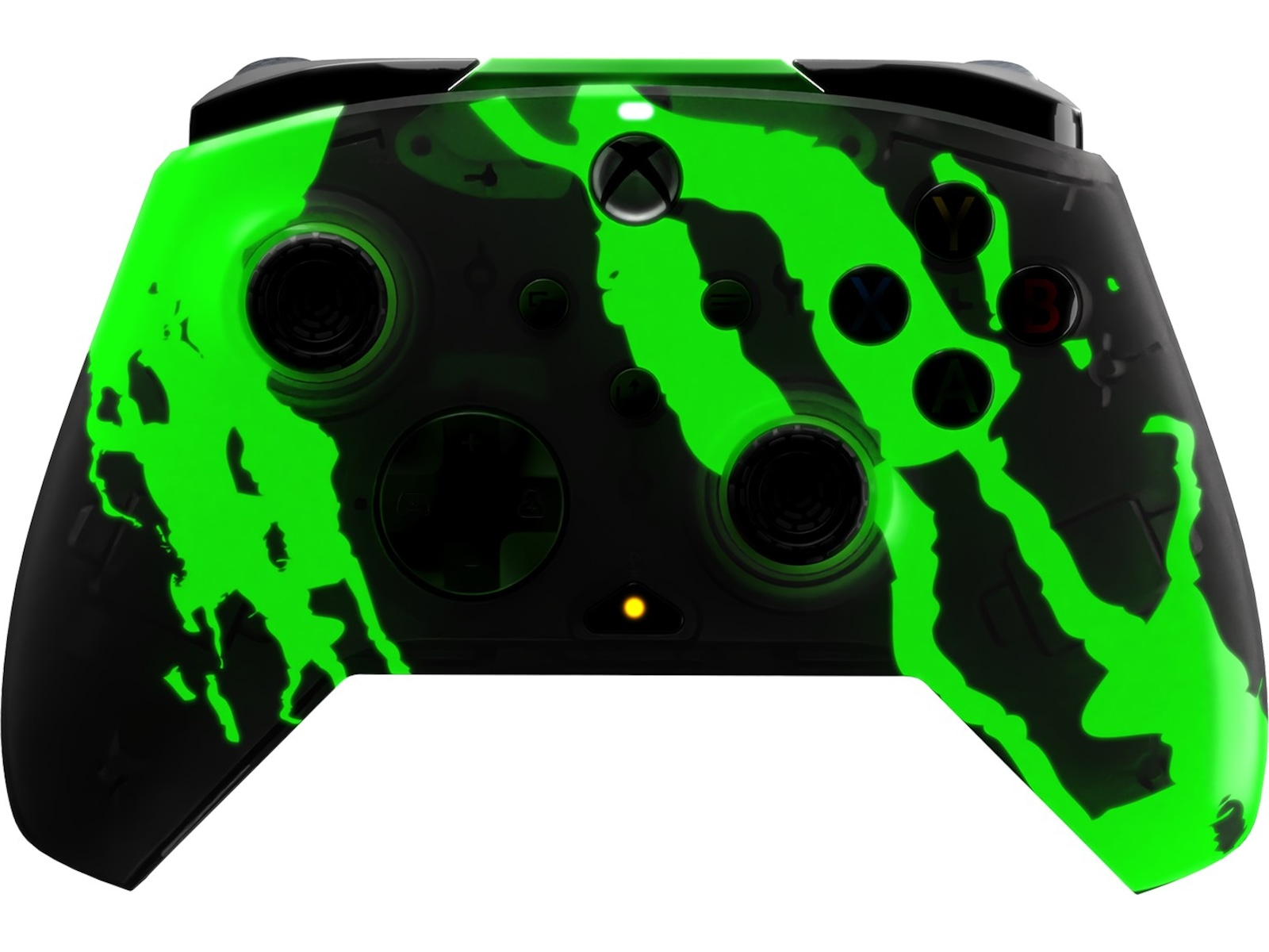 PDP Rematch Glow Kablet Kontroller (jolt green) Tilbehør til spillkonsoller