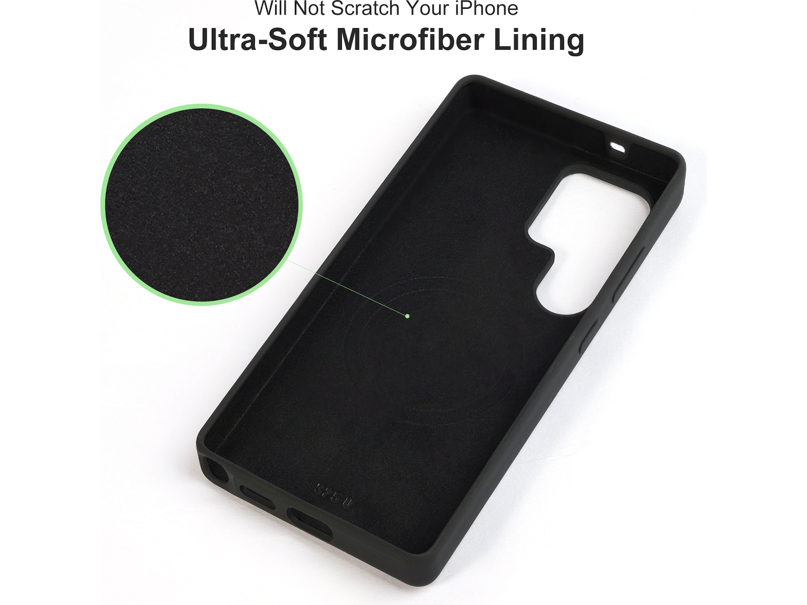 iiglo Galaxy S25 Ultra deksel (sort) Mobildeksel