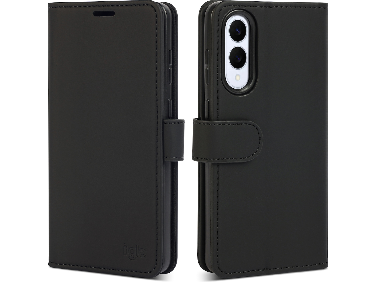 iiglo Galaxy S25 Edge Lommebokdeksel Mobildeksel