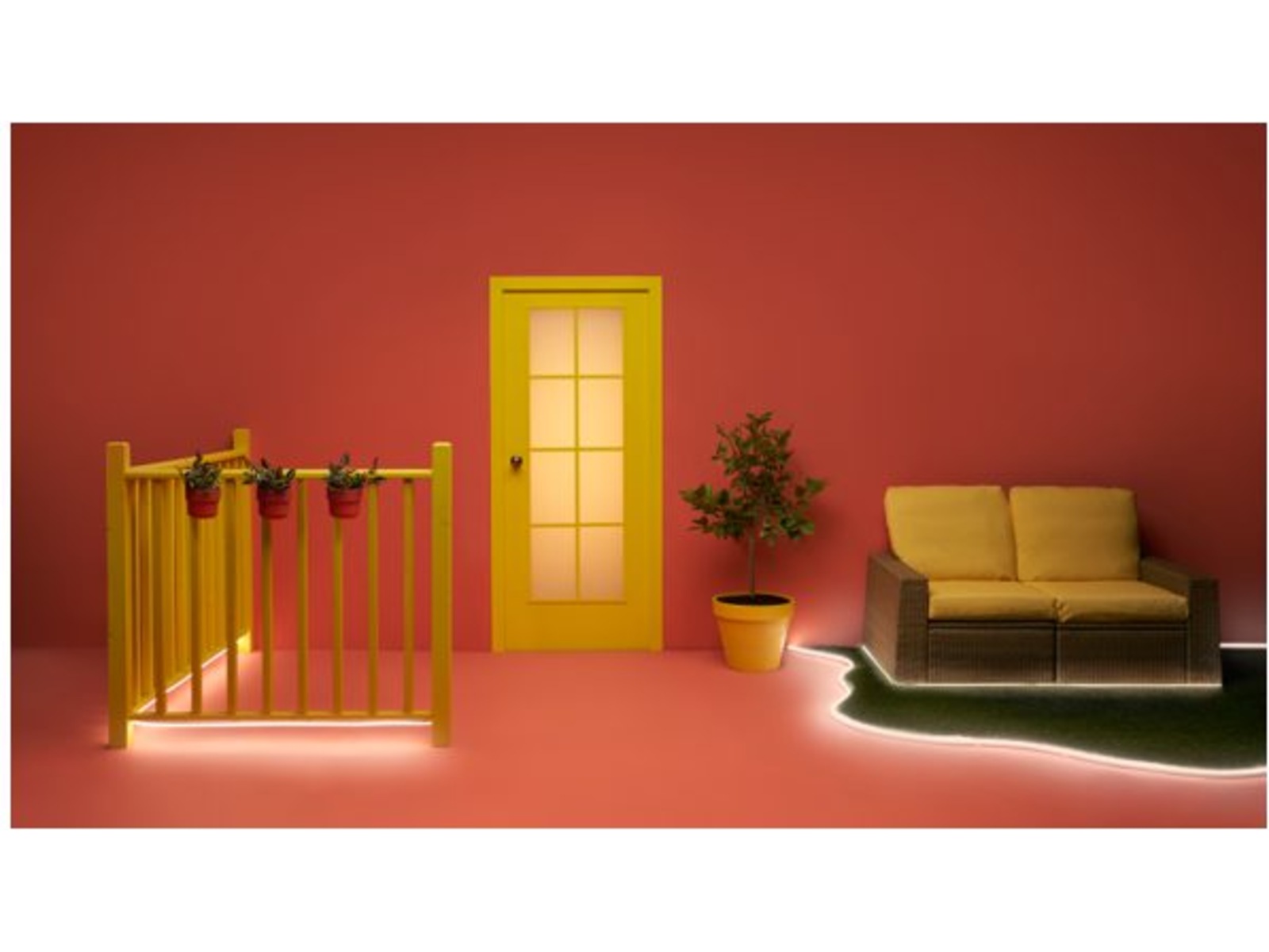 WiZ Utendørs LEDstrip, 5m Led strips & underholdning