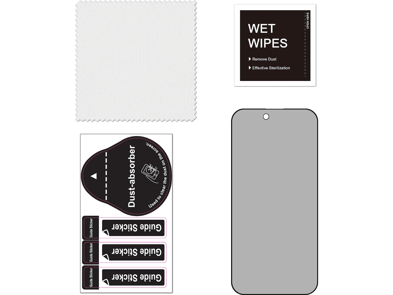 iiglo iPhone Air Privacy skjermbeskytter Skjermbeskytter