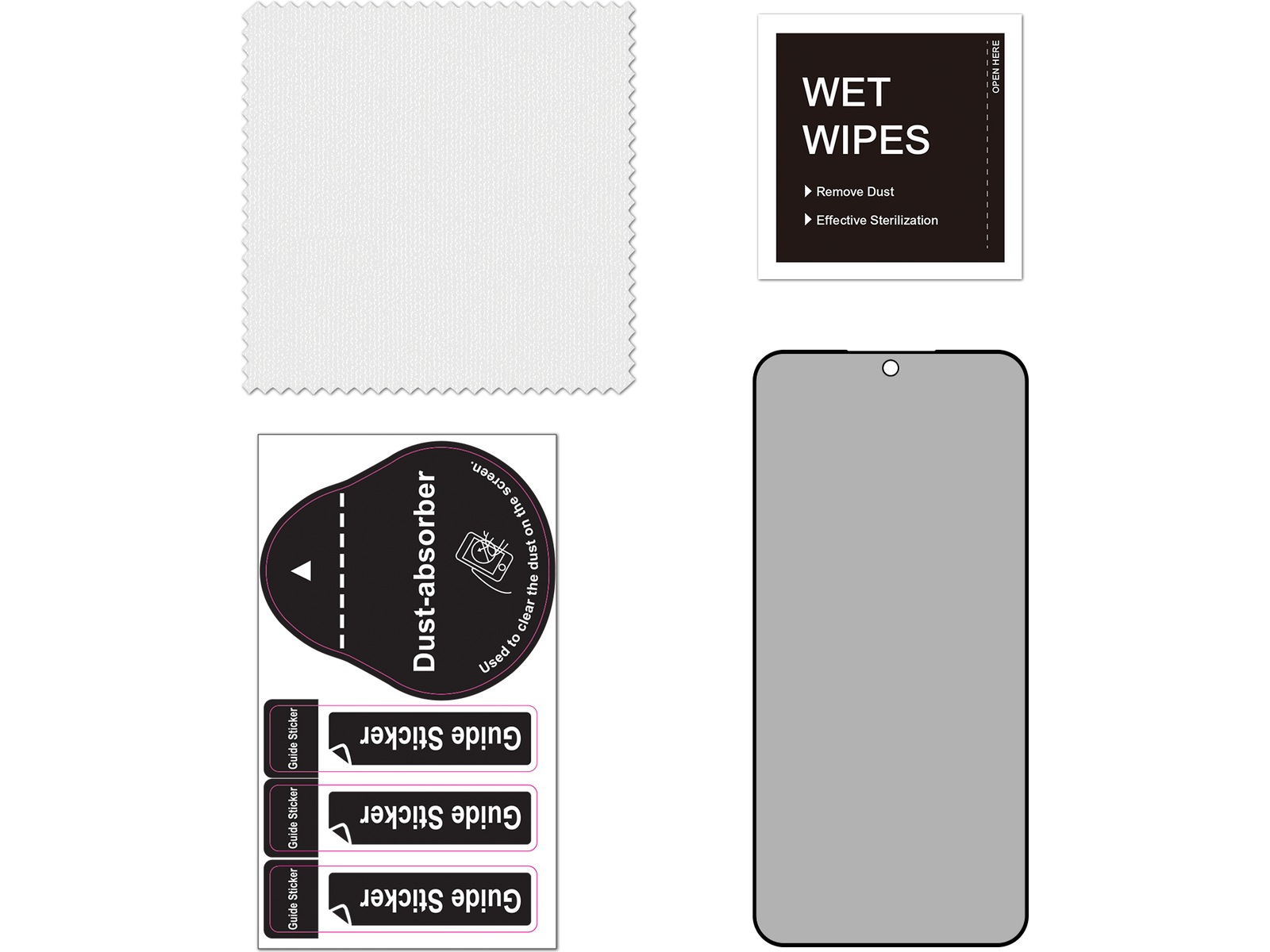 iiglo Galaxy S25 FE Privacy skjermbeskytter Skjermbeskytter