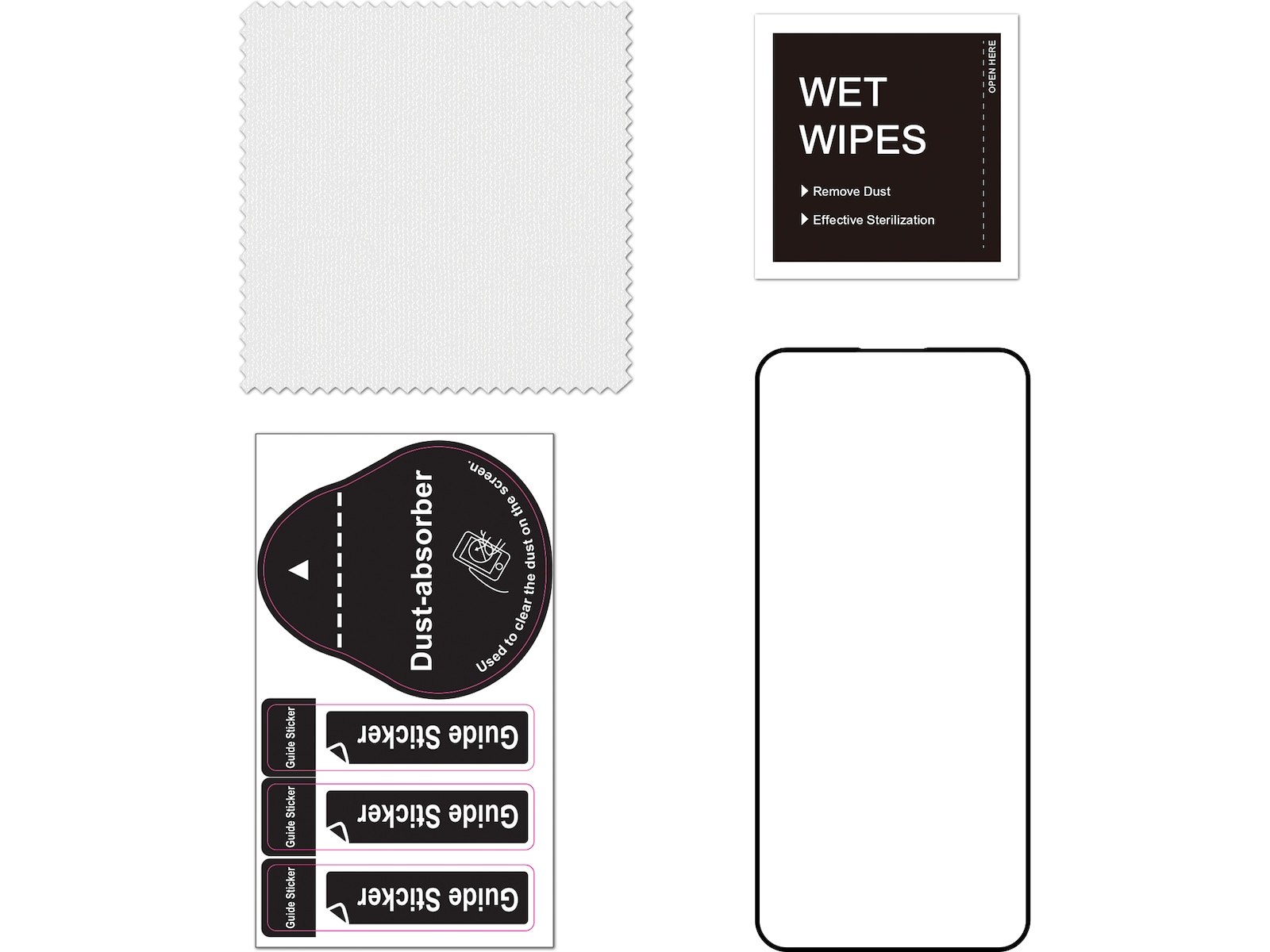 iiglo Galaxy A37/A57 Clear Glass skjermbeskytter Skjermbeskytter