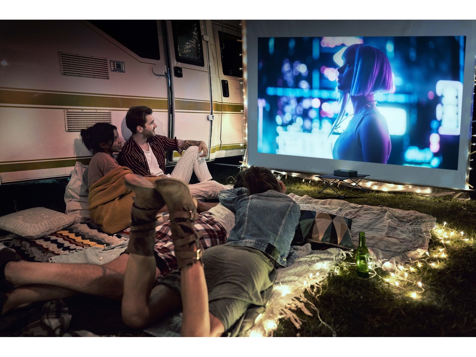 Optoma Photon Go Smart portabel projektor -B-Grade Demo TV/projektor