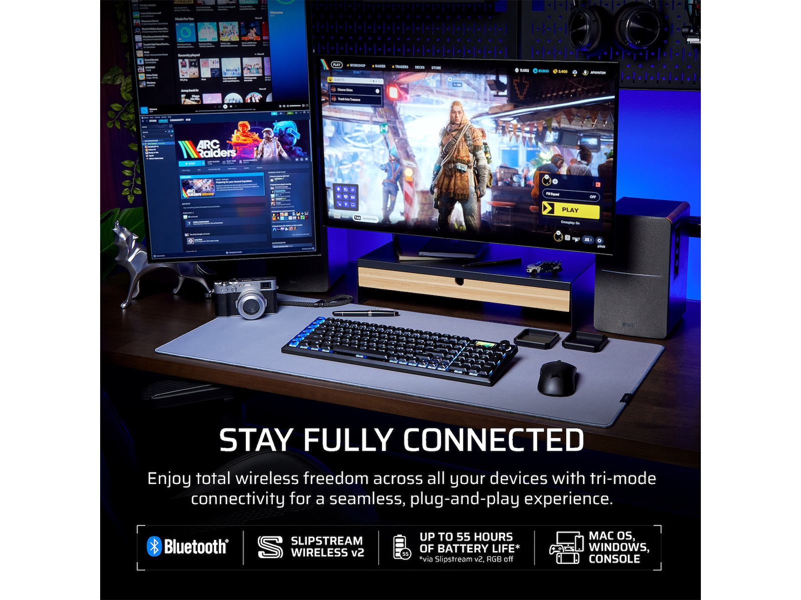 CORSAIR VANGUARD AIR 99 Trådløst Gamingtastatur Gamingtastatur