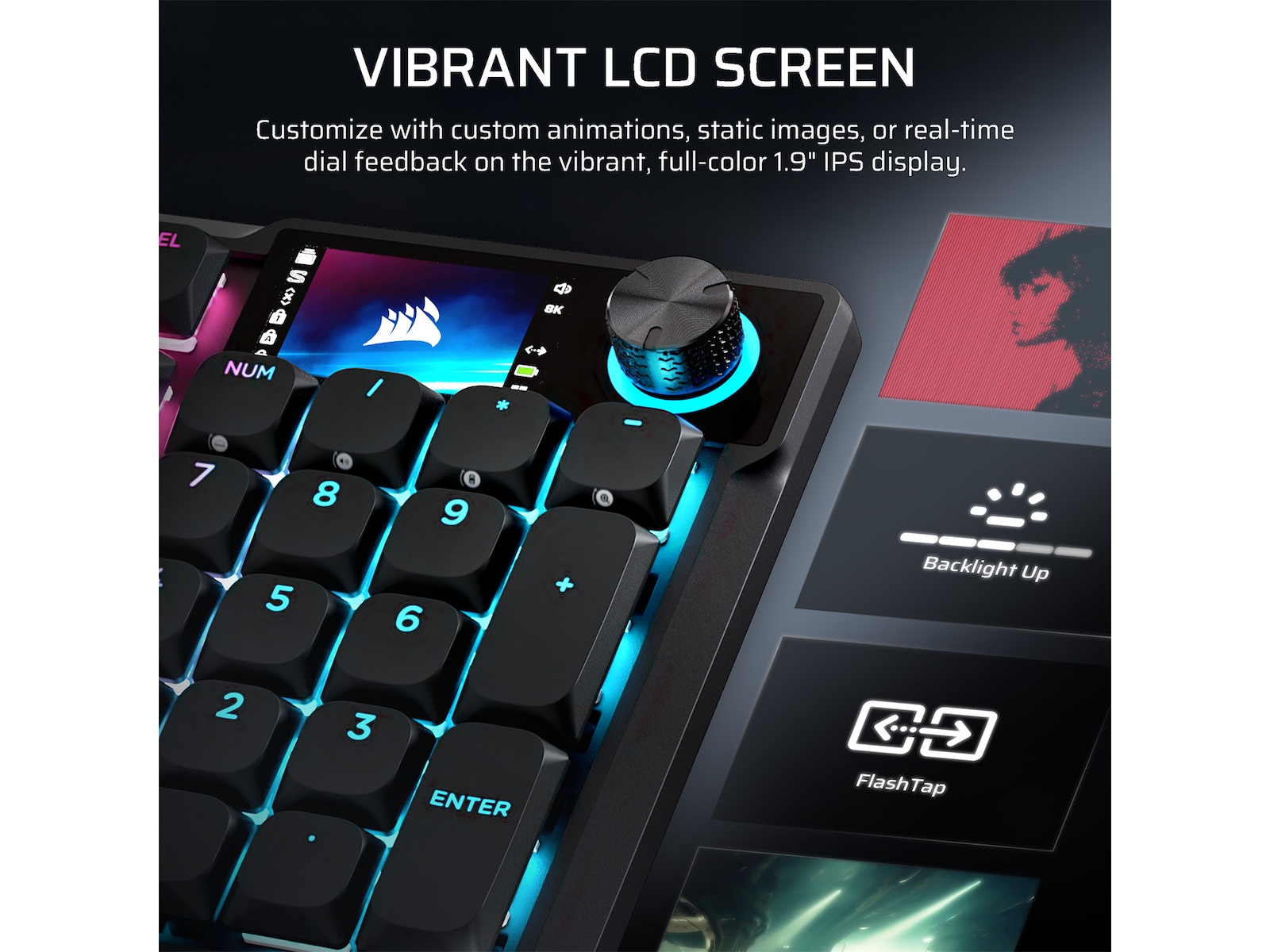 CORSAIR VANGUARD AIR 99 Trådløst Gamingtastatur Gamingtastatur