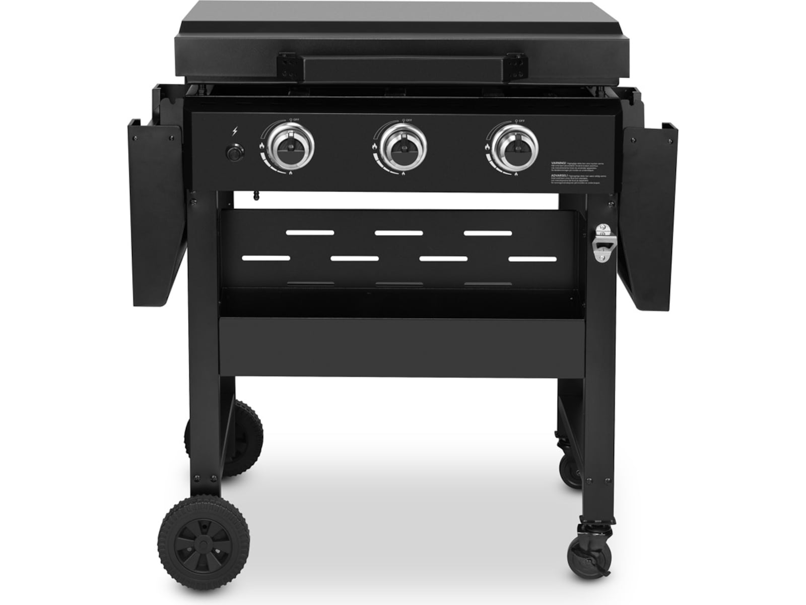 Austin and Barberque Gass plancha 12kW 3 Burner 3093cm² tralle Grill