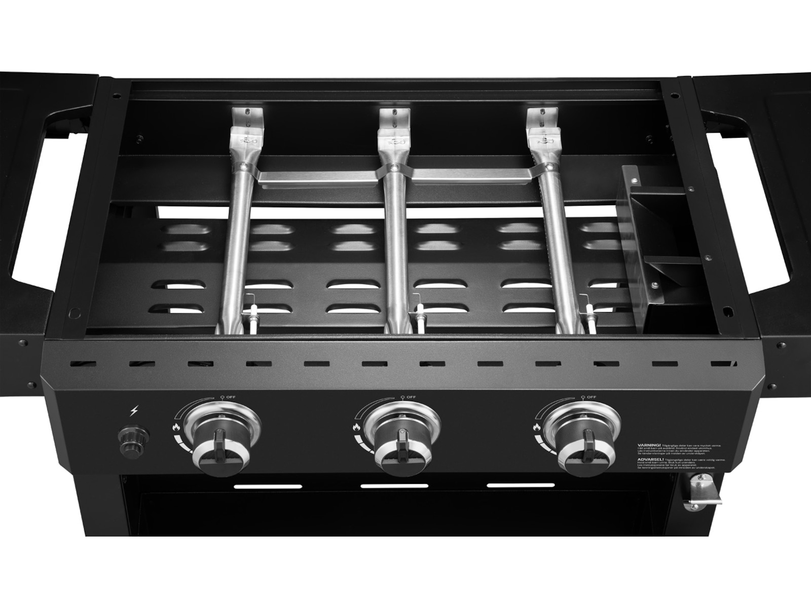 Austin and Barberque Gass plancha 12kW 3 Burner 3093cm² tralle Grill