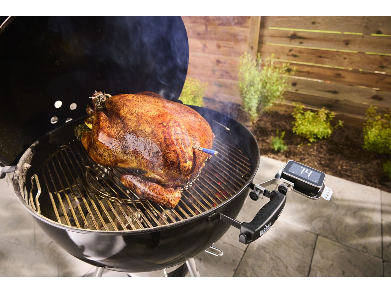 Weber Smart Hub-termometer med Display Grillverktøy & tilbehørssett