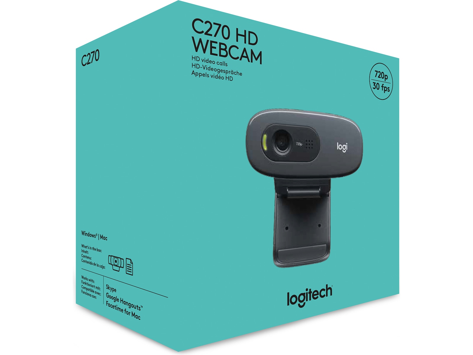 Logitech HD C270 Webkamera Webkamera
