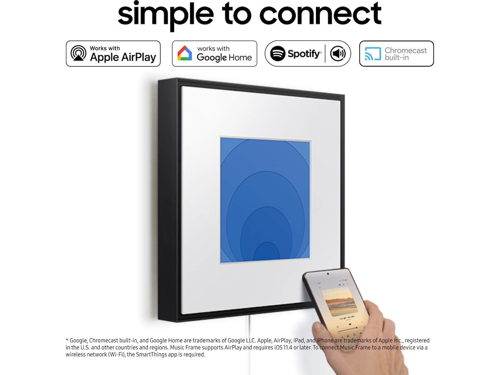 Samsung Music Frame HW-LS60D/XE Høyttalere
