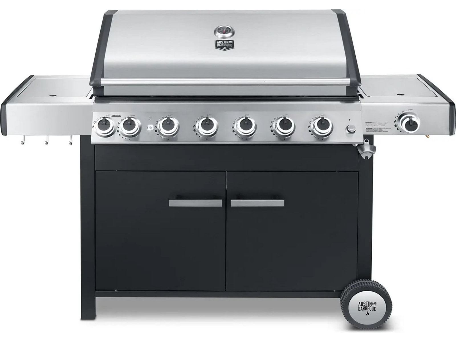 Austin and Barbeque Gassgrill 6+2 brennere Grill