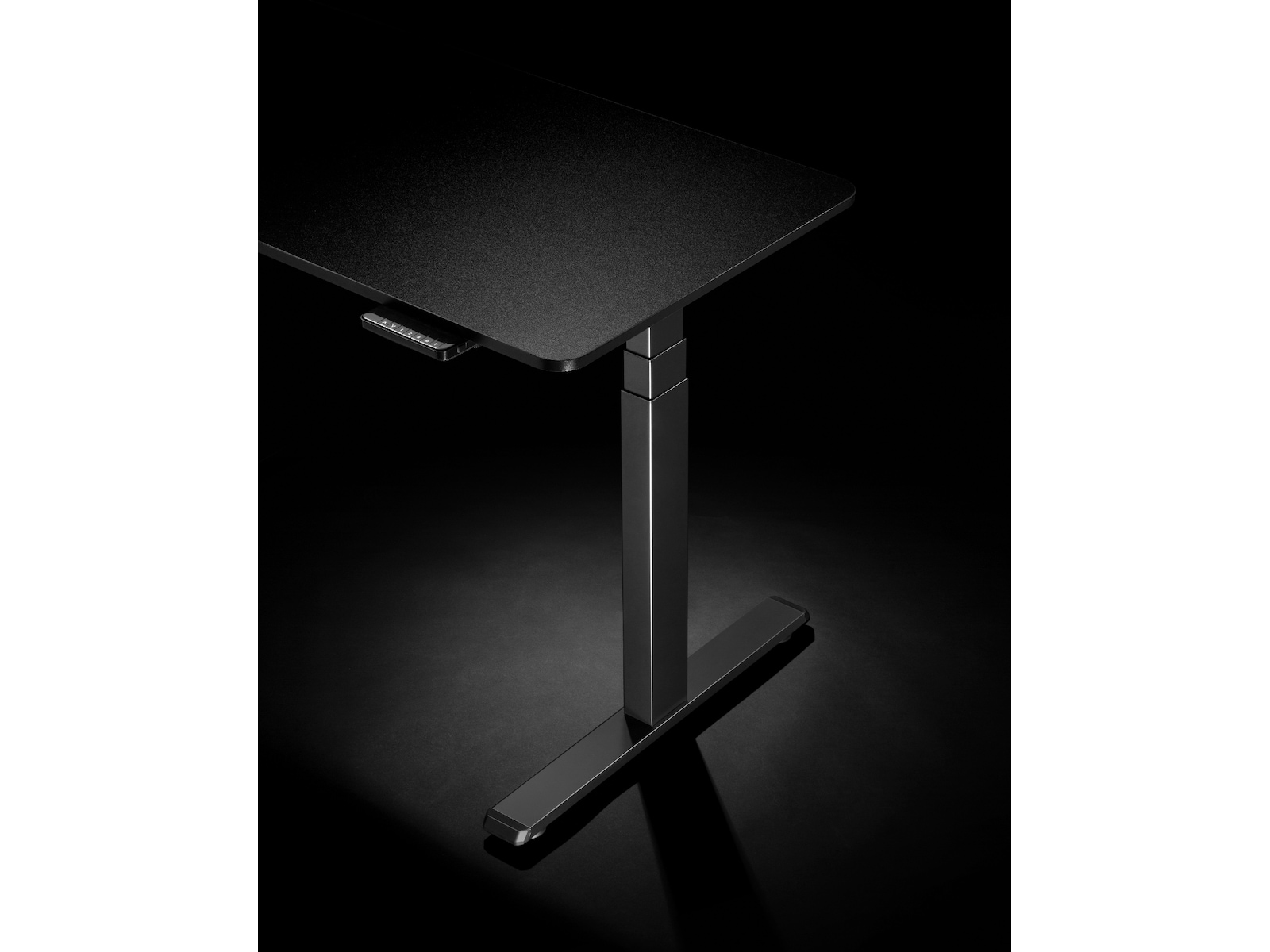 Ergonomisk Hev/Senk skrivebord 120cm (sort) Skrivebord