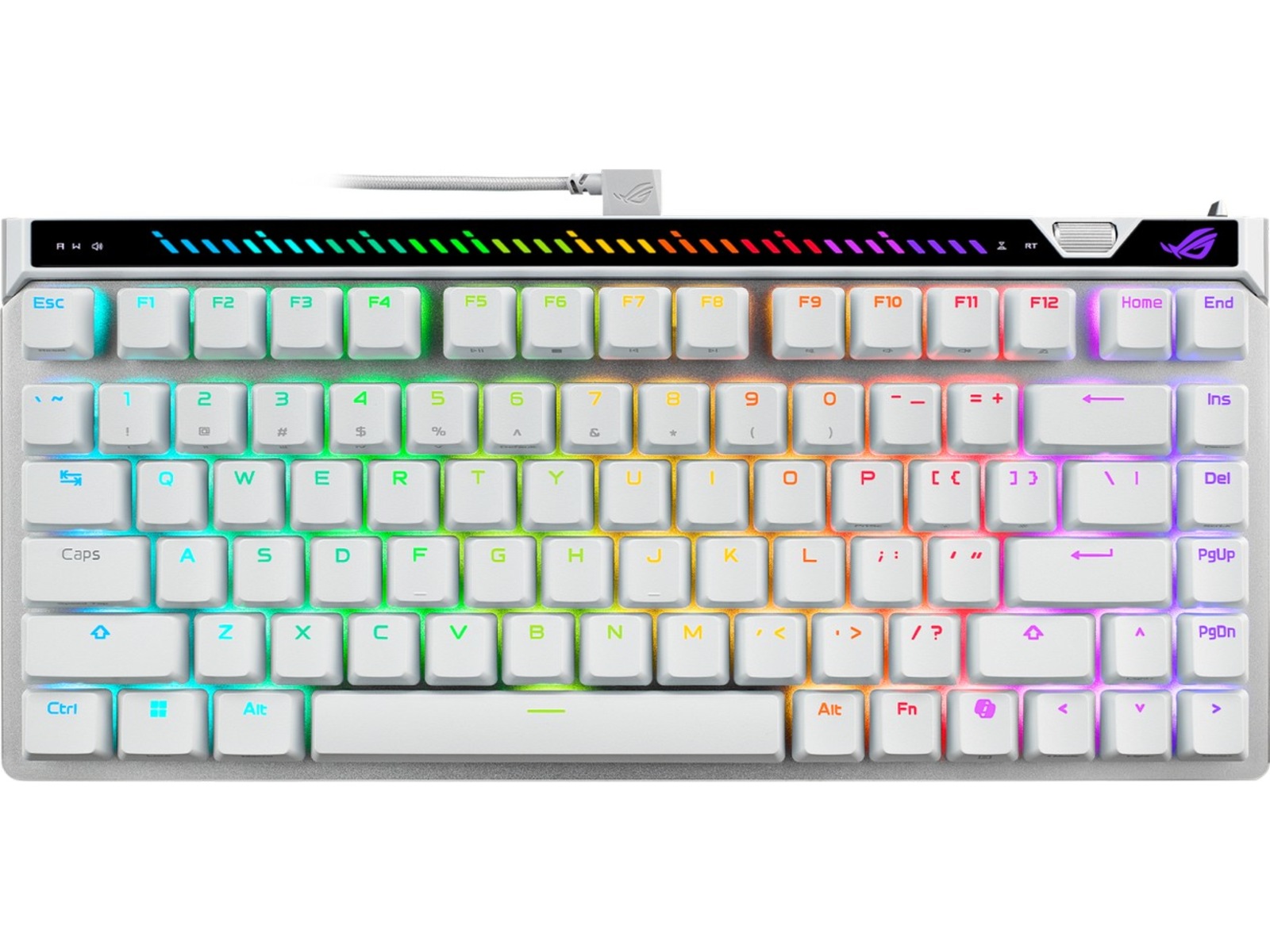 Asus ROG Falchion Ace 75 HE Gamingtastatur (hvit) Gamingtastatur